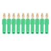 10Pcs Banana Plug 4.0mm Male to 2mm Female Connector 30V