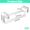 2 Pcs Stainless Steel Paper Towel Holders, Kitchen Roll Paper