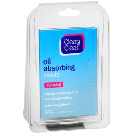 CLEAN & CLEAR Oil Absorbing Sheets CLEAN & CLEAR 50ct