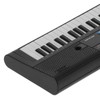 61Key Mini Electric Piano Black MultiFunctional Studio Toy with Microphone