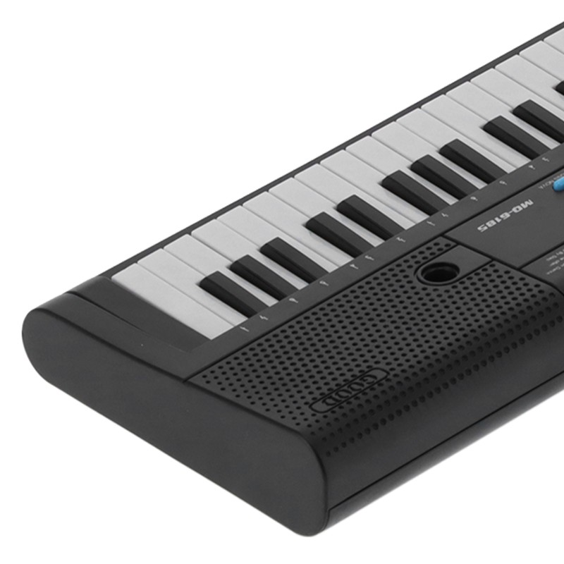 61Key Mini Electric Piano Black MultiFunctional Studio Toy with Microphone