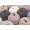 Pullu - Baby Alpaca Merino Wool Yarn Set of 3