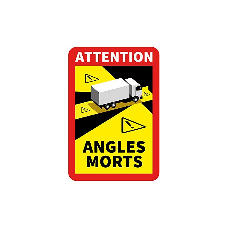 Mychicels 60 x Blind Spot Stickers Laminated UV Protection Truck