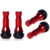 Circuit Performance Set Of 4 Red Rubber Valve Stems Tr413