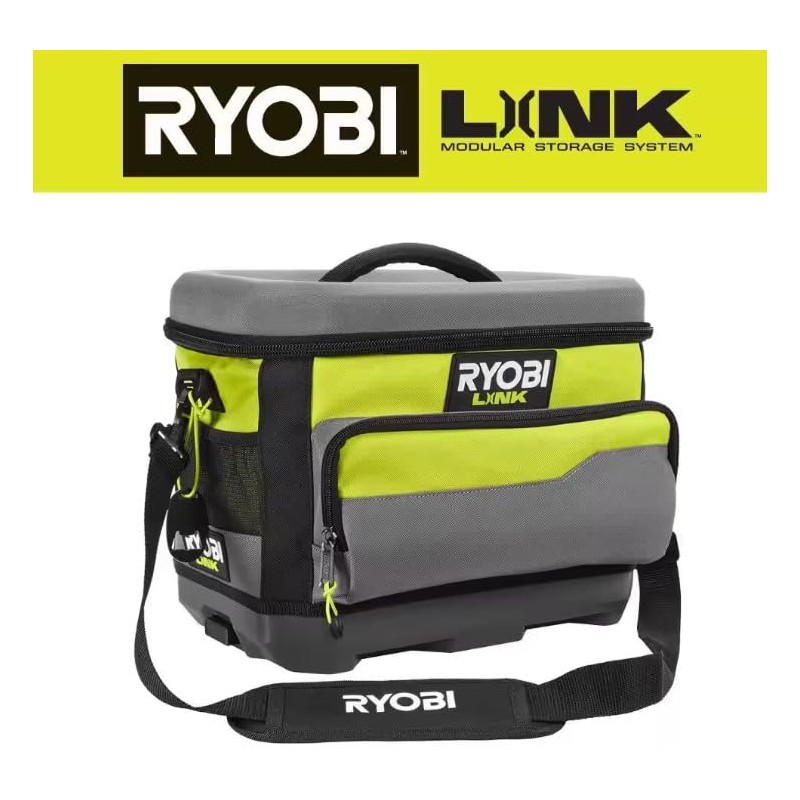 RYOBI Link Soft Cooler with Bottle Opener Beverage Soda Beer