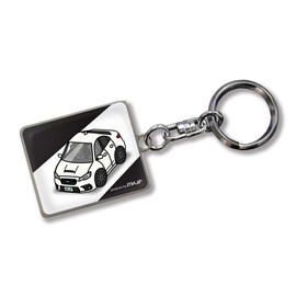 MKJP Custom Key Chain Subaru WRX S4 VAG Late Base Black, white