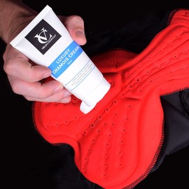 VeloChampion Luxury Anti Chafe Chamois Cream Fresh Moisturizer Reduces Friction and Discomfort (75ml Travel Size)