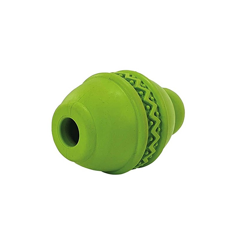 Nobby 63574 Solid Rubber Snack Jumper Green 10 cm
