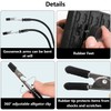 4PCS Heavy Duty Bendable Alligator Clip Sticks with Large Model