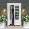 Darkaway Outdoor Wall Lights for House,2pcs Exterior Lighting Fixtures Wall