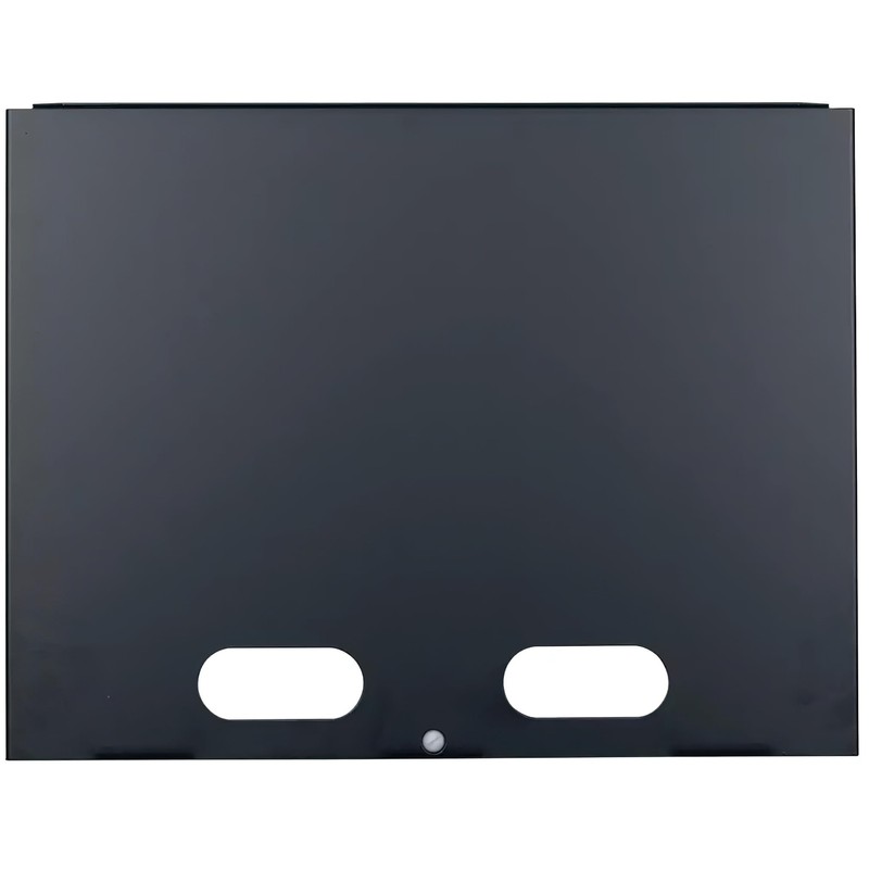 Lowell FS18-14 FS Series Hinged Wall Shelf, Black; 18"W x