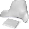 Cooling Reading Pillow Cover with Large Back Opening, Soft Replacement