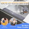 AyNirser Sink Edge Protector with Suction Cup 4"x14", Silicone Sink