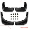 A-Premium Set of 4PCS Mud Flaps Splash Guards Mudguards Mudflaps