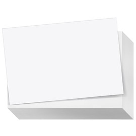 Sustainable Greetings Card Stock Paper Sheets - 4 x 6 In, 300 GSM/110 Lb, 200 Pack, White - Wedding Invitation Paper & Invites - Heavyweight Stock for Recipe & Index Card