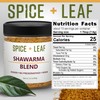 Premium Shawarma Spice Seasoning by Spice + Leaf, 3.5 Oz