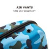 XCMAN Ski Goggle Case, Rigid EVA Hard Snow Goggle Case