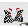 MACKENZIE-CHILDS Courtly Santa Bear Salt & Pepper Set