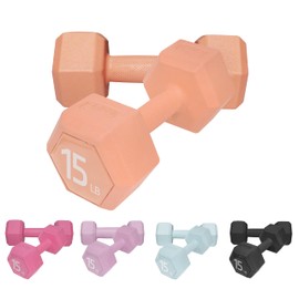 ZTTENLLY Dumbbell Hand Weight Sets 5/10/15/20/25/36lbs - 5 Colors Options - Exercise & Fitness Free Weights for Women & Men Home Gym Equipment Workouts Strength Training