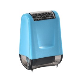 Address Blocker Stamp, Roll Stamp to Protect Against Identity Theft, Information Blocker Security Stamp, Security Personal Data, Data Defender (Blue)