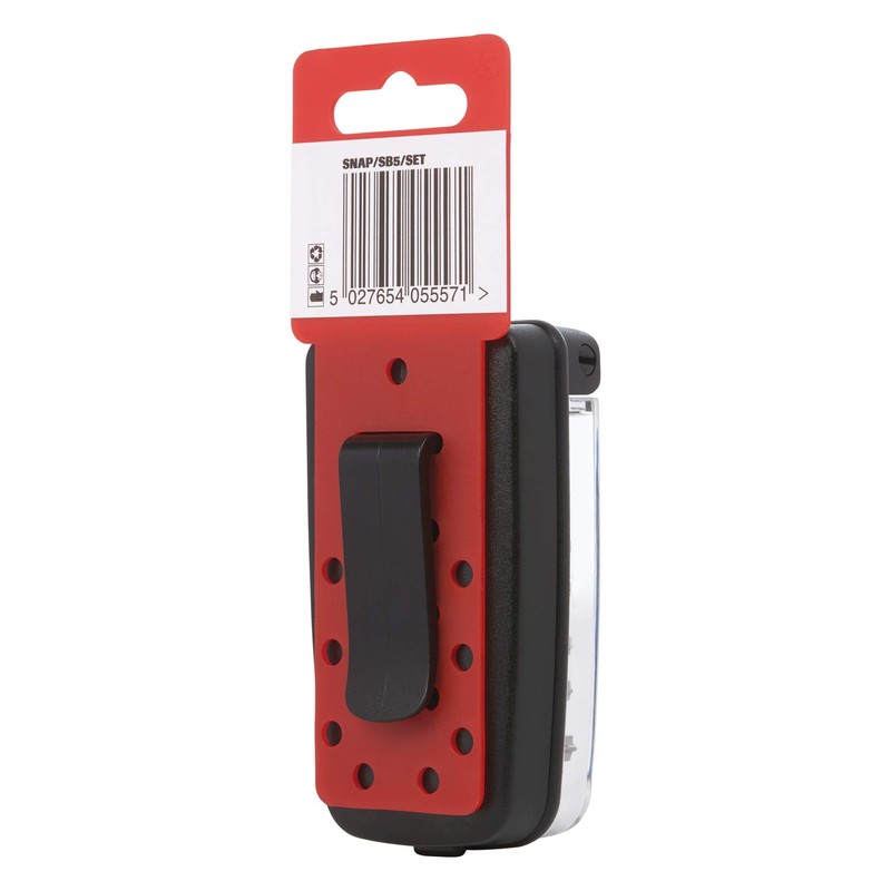 TREND SNAP/SB5/SET 15pc Colour Ring Torsion Zone Bit Set, Red
