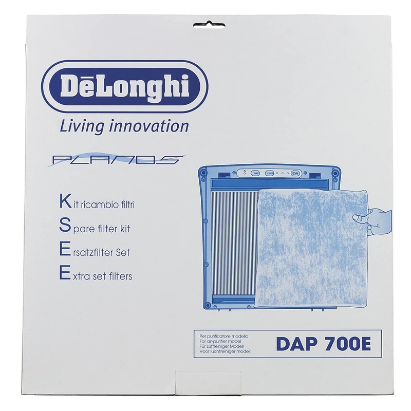 DeLonghi 5537000900 Filter Set, Universal, Black