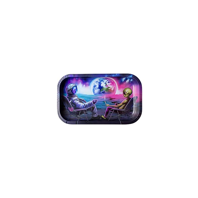 V Syndicate Metal Tray - 26.7 x 16.5 x 2.5