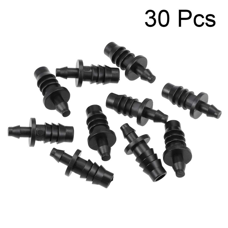 sourcing map Barb Drip Pipe Connector 4mm and 8mm Inner