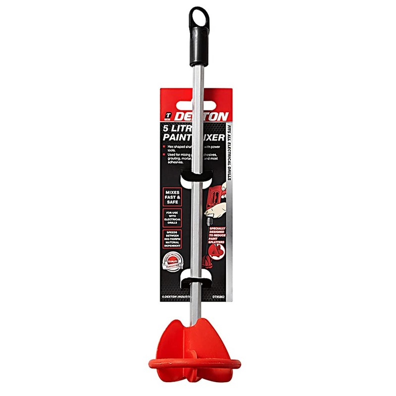 DEKTON 5L Hex Shaped Shaft Gallon/Tin/Bucket Paint Mixer Tool