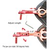 Archery Release Aid for Compound Bow - Adjustable Wristband Bow