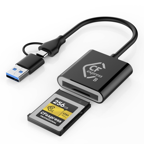 CFexpress Type B card reader usb a/c