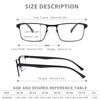 NaNaKo 3 Pack Reading Glasses for Men, Lightweight Blue Light