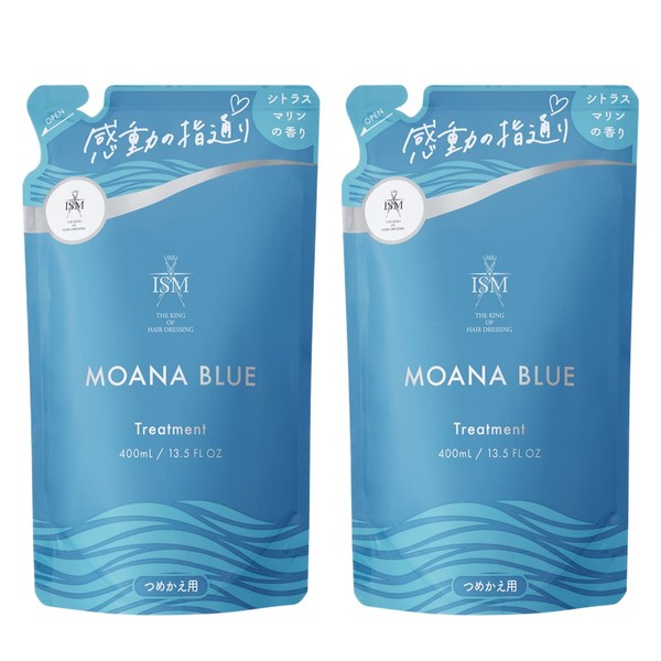 ISM Treatment Moana Blue Refill 13.5 fl oz (400 ml) (Set of 2)