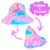 PASHOP Girls Sun Hat Anti-UV Wide Brim UPF 50+ Sun