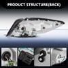Aosky LED Taillights Assembly Compatible with Fit for 2010-2013 Buick
