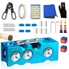 Northlet Pool Cue Tip Shaper, Pool cue Tips Replacement kit,