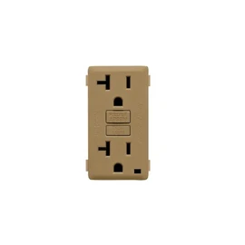 Leviton Renu RKG20-WC 20A Tamper Resistant GFCI Color Change Kit (Warm Caramel)