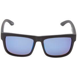 Spy Optic Discord Sunglasses Matte Black w/Happy Blue Spectra Polarized Lens + Sticker