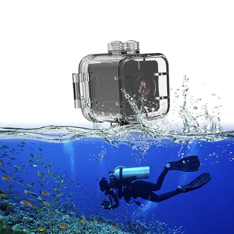 1080P HD Portable Mini Infrared Waterproof Cube Action Camera Camcorder