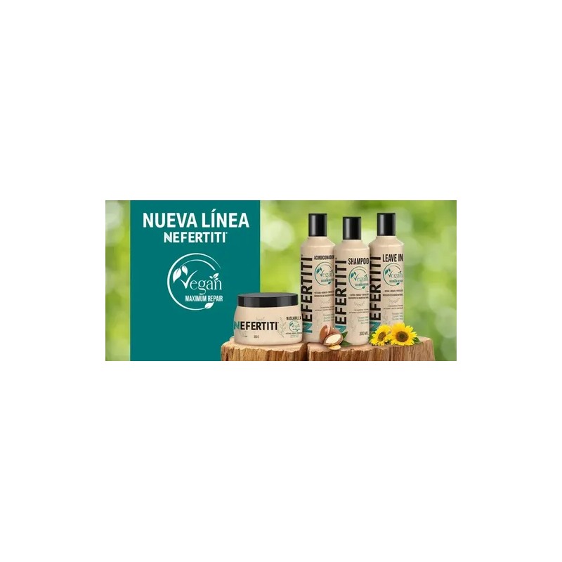 Kit Cuidado Del Cabello Vegan Maximum De Nefertiti 4 Piezas