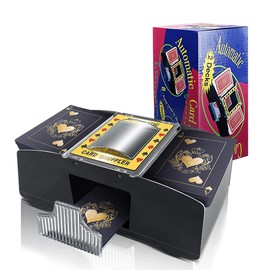 Revolvedor de Cartas, Barajador de Cartas, 2 Barajas máquina de barajar de Cartas de póquer, Evitar engaño, Adecuado para Juegos de Cartas, Texas Hold'em, Póquer.