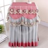 Household Sunscreen Washing Machine Lace Cover Dustproof Protective Cover 60x60x85cmPink