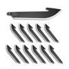 OUTDOOR EDGE 2.5" Drop-Point Blade Pack (Black, 12 Blades), Compatibility