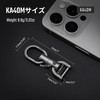 KeyUnity KA15 Titanium Keychain, 360° Rotating Connector, Non-Separable, Quick Release