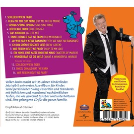 Der blaue Hund will tanzen: Jazz und Swing für Kinder - zum Singen und Tanzen! (Volker Rosin)