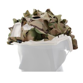 SINAIRSOFT Tactical Helmet Cover Breathable 3D Camouflage Helmet Cover for Tactical Paintball Shooting Gear Combat Fast Helmet