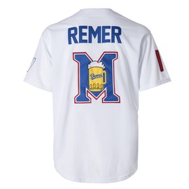 Stitched Doug Remer Beers Jersey Joe Cooper 44# 17# Movie Baseball Jerseys for Mens Size S-3XL (17,X-Large)