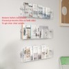 WANLIAN 2 Pack Magazine Holder Brochure Holder Wall Mount,Hanging Bookshelf