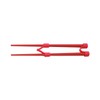 Noji First Time Chopsticks, S (7.1 inches (18 cm), Red,