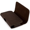 For LG V10 G4 Pro Brown Horizontal Belt Clip Holster